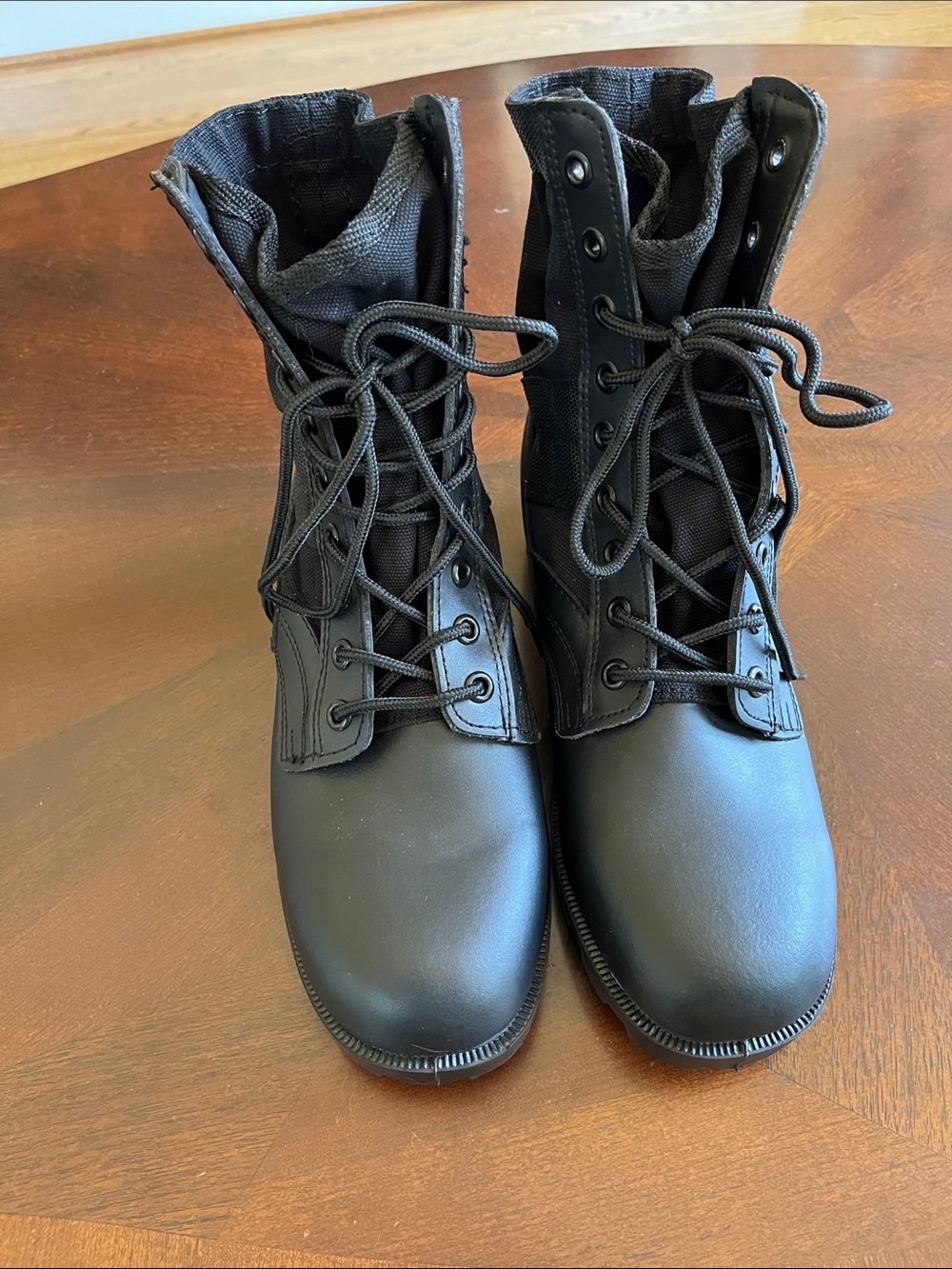 Black Tactical Lace-Up Boots for Men, Rothco